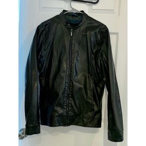 Perry Ellis Faux Leather Jacket